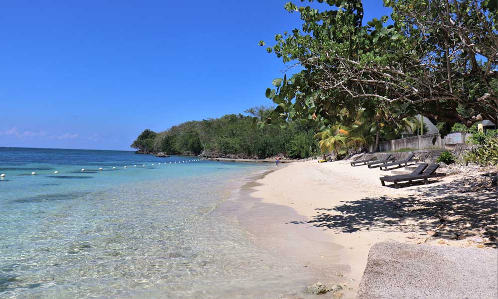 Beach in Hanover Jamaica