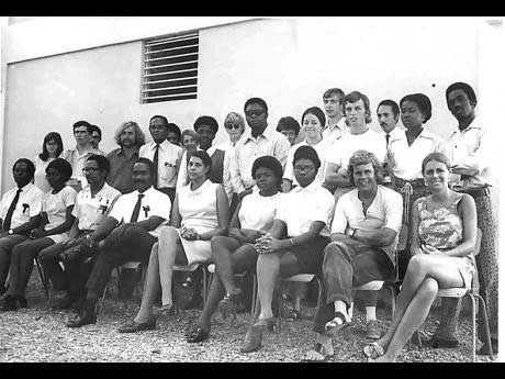 A 1970s Staff Picture at Morant Bay High
