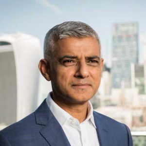 London Mayor Sadiq Khan