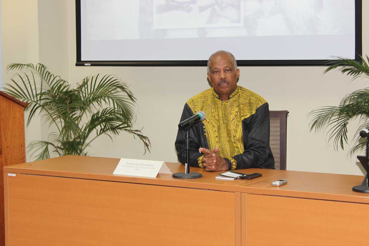 UWI Vice-Chancellor, Sir Hilary Beckles 