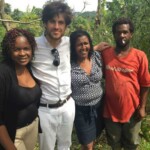 Mahogany Hill. Nadia (Maxine’s friend), RK U, Maxine, and Junior (Dezna’s nephew).