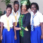 Verene Shepherd with students